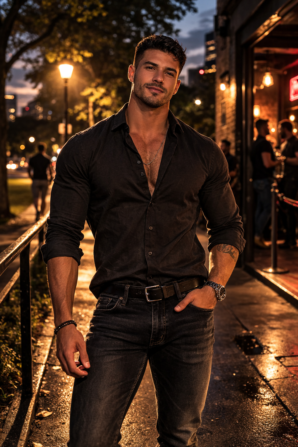 Confident gay man who knows how to cruise successfully